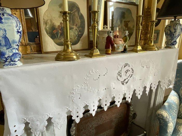 Valance de cheminée de Napoléon III du milieu du XIXe, Antiek en Kunst, Antiek | Tapijten, Tafelkleden en Textiel