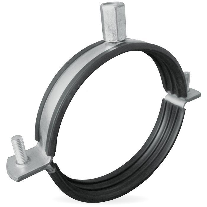 Ophangbeugel voor spiraalbuis galva Ø180mm met rubber inlage, Doe-het-zelf en Bouw, Ventilatie en Afzuiging, Nieuw, Verzenden
