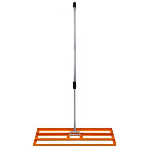 T-MECH Gazon Leveler Nivellering Hark - 100 cm - Oranje, Tuin en Terras, Gras en Kunstgras, Verzenden