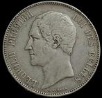 België. Leopold I. 5 Francs 1849 / Variante Grand 9 (Zonder