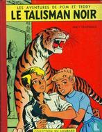 Pom en Teddy - Le talisman noir - 1958, Boeken, Eén stripboek, Verzenden, Gelezen, Craenhals, François.