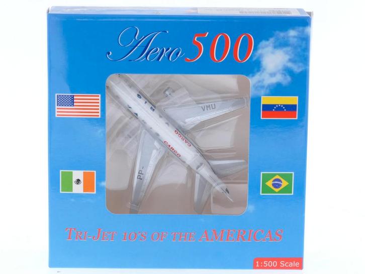 Schaal 1:500 AeroClassics AC5026A Varig Cargo DC-10-30F R..., Hobby en Vrije tijd, Modelbouw | Vliegtuigen en Helikopters, Zo goed als nieuw