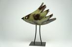 Urszula Despet - sculptuur, Green Bird - 21 cm - Keramiek -, Antiek en Kunst, Antiek | Glaswerk en Kristal