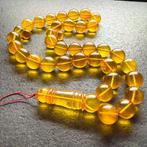 Baltisch amber tesbih gebedskralen rozenkrans, ronde kralen