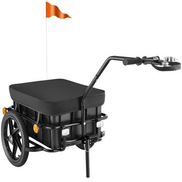 tectake Fietskar CargoXpress, multifunctioneel, tot 50kg - z, Verzenden, Nieuw