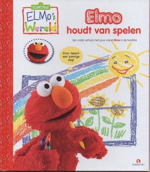 Sesamstraat - Elmo houdt van spelen - 2 vrolijke verhalen, Boeken, Kinderboeken | Kleuters, Gelezen, Verzenden