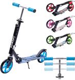 Kinderstep - LED Wielen - Verstelbaar - Vouwbaar - Blauw - A, Verzenden, Nieuw