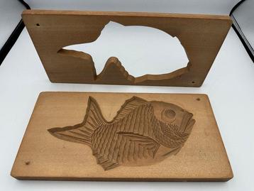 Ancien dorade japonaise  Moule pour confiseries Wagashi