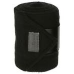 Bandage tricoté 4-pieces 350cm - 12cm noir, Nieuw