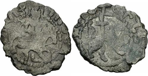 1365-1373 Armenien Gosdantin Iv Takvorin Sis Reiter Loewe..., Postzegels en Munten, Munten | Amerika, Verzenden