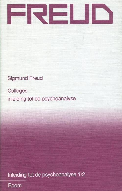 Inleiding tot de psychoanalyse 1/2 - Sigmund Freud - 9789060, Boeken, Psychologie, Verzenden