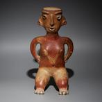 Zacateca, Mexico Terracotta Vrouwelijke figuur. 100-250