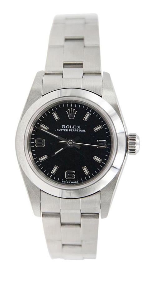 Rolex Oyster Perpetual Lady 26 76080 uit 1990, Handtassen en Accessoires, Horloges | Dames, Verzenden