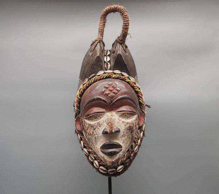 Prachtig masker - Punu - Punu - Gabon (Zonder minimumprijs), Antiek en Kunst, Kunst | Niet-Westerse kunst