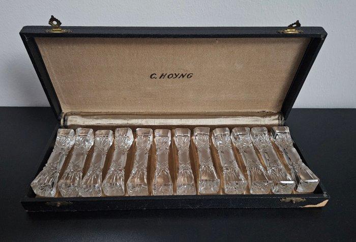 C. Hoyng - Messensteun (12) - Art Deco, Messenleggers -, Antiek en Kunst, Kunst | Designobjecten