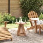 vidaXL Tuinde tafel Bruin 50 x 50 x 49.5 cm Massief teakhout, Tuin en Terras, Tuintafels, Verzenden, Nieuw