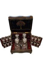 Armoire à liqueurs - Bois d’ébène - cave à liqueurs