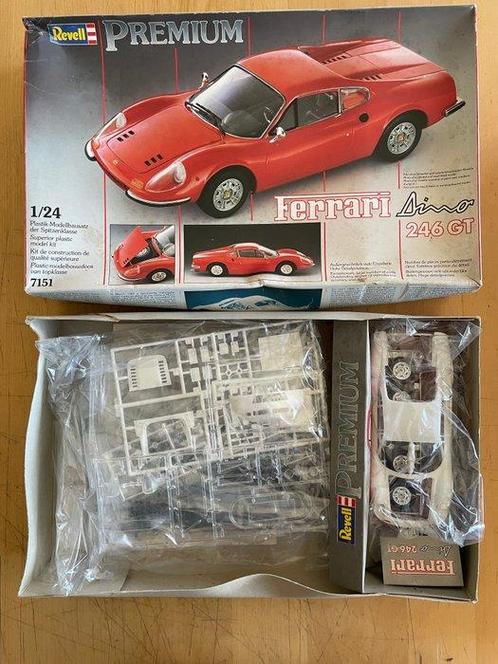 Revell 1:24 - Modèle réduit - Ferrari Dino 246 GT, Hobby en Vrije tijd, Modelauto's | 1:5 tot 1:12