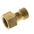 Boulon banjo en laiton à 1 voie avec filetage mâle et, Verzenden, Nieuw