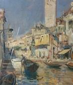 Gennaro Villani (1885-1948) - Glimpse of Venice