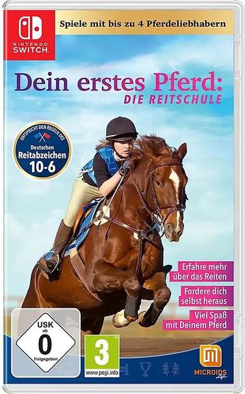 Dein erstes Pferd Die Reitschule-Duits (Switch) Gebruikt, Ophalen of Verzenden