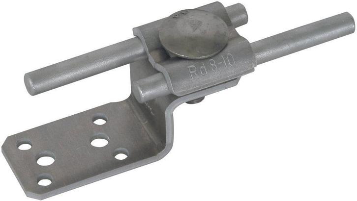 Dehn Z-Shaped Al Connection Lug With Double Cleat RD 8-10mm, Bricolage & Construction, Électricité & Câbles, Envoi