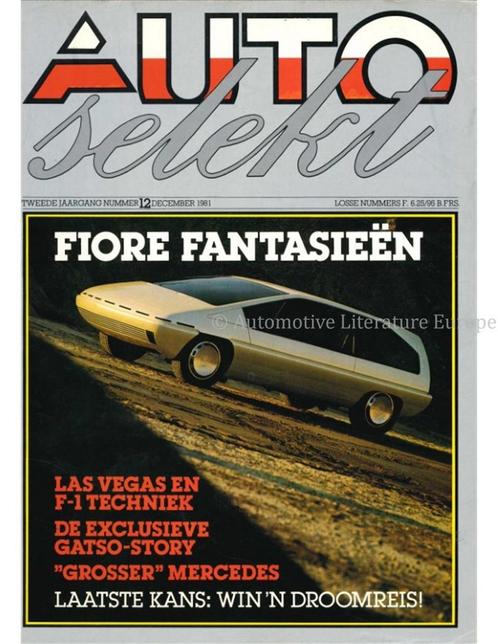 1984 AUTO SELEKT MAGAZINE 12 NEDERLANDS, Boeken, Auto's | Folders en Tijdschriften, Ophalen of Verzenden