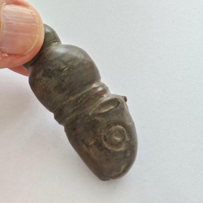 West-Aziatisch Tiger Bead Talisman Hanger - 53 mm, Antiek en Kunst, Antiek | Overige Antiek