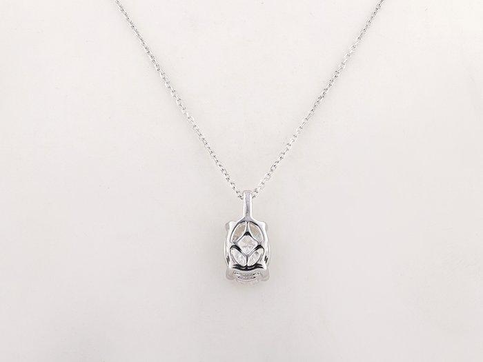 Zonder Minimumprijs - Ketting met hanger - 14 karaat Witgoud, Handtassen en Accessoires, Antieke sieraden