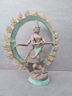 Shiva Nataraja 33 cm - Brons - India - Eind 20e eeuw, Antiek en Kunst