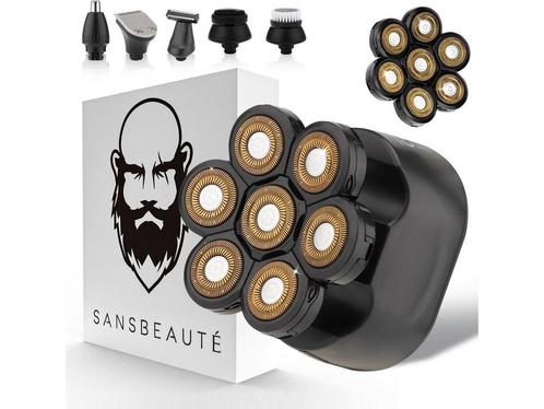 6-in-1 Scheerapparaat Mannen + Extra Scheerkop – Trimmer -, Huis en Inrichting, Woonaccessoires | Overige, Zo goed als nieuw, Verzenden