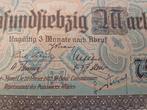 Memel. - 75 Mark 1922 - Pick 8 (Zonder Minimumprijs), Postzegels en Munten