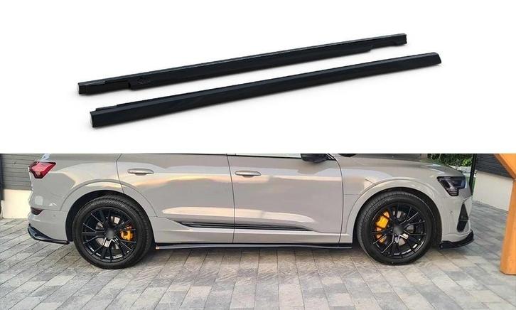 Side Skirts Diffuser voor Audi E-tron S line, Auto diversen, Tuning en Styling, Ophalen of Verzenden