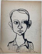 François Szulman (1931-2024) - Portrait d’enfant (Vendu sans, Antiek en Kunst
