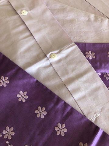 Drap de lit (2) - 200 cm - 125 cm - 2 housses de coussin