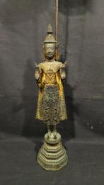 Rattanakosin in bronzo - 72 cm - Beeld - Thailand, Antiek en Kunst