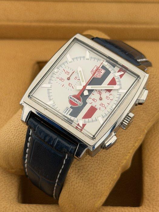 TAG Heuer - Monaco Vintage Gulf Limited Edition 4000 Pieces, Handtassen en Accessoires, Horloges | Heren
