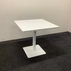 Twinform vierkante tafel, 80x80 cm, wit, Gebruikt, Bureau