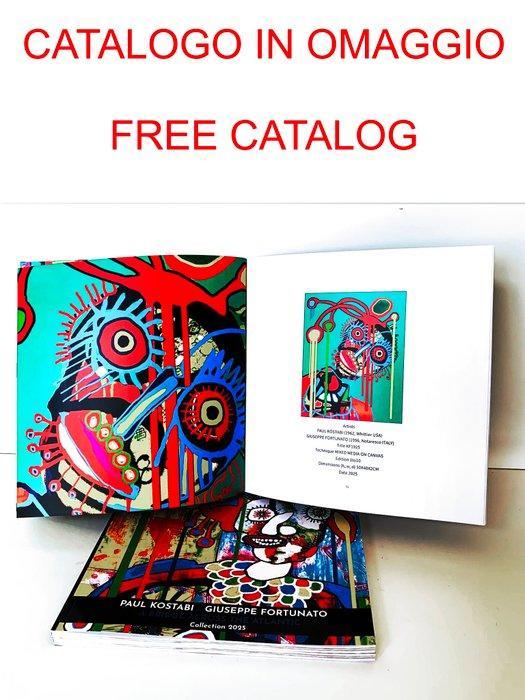 Paul Kostabi (1962) & Giuseppe Fortunato (1956) - KF1925, Antiek en Kunst, Kunst | Designobjecten