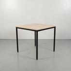 Kantinetafel Solidesk - 80 x 80 cm - Lakeland acacia blad, Ophalen of Verzenden, Gebruikt