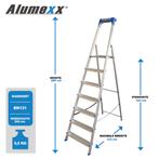 Alumexx ECO huishoudtrap, Doe-het-zelf en Bouw, Ladders en Trappen, Nieuw, Verzenden