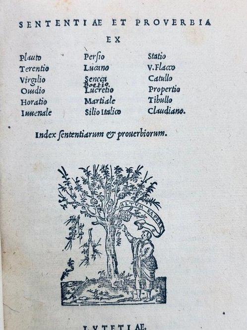 Robert Estienne / Virgile, Ovide, Seneque  [Post-incunable], Antiquités & Art, Antiquités | Livres & Manuscrits