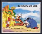 Thematisch  - Cartoons Walt Disney 100 verschillende, Timbres & Monnaies