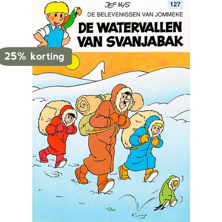 De watervallen van Svanjabak / Jommeke strip - nieuwe look /, Boeken, Stripverhalen, Gelezen, Verzenden