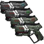 Light Battle Connect Lasergame set - 4 metallic Laserguns, Ophalen of Verzenden, Nieuw