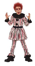 Horror Clown Halloween Kostuum Jongen, Nieuw, Verzenden