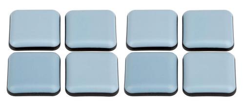 Set van 8 antikras meubelbeschermers (vierkant, 25 mm, PTFE, Doe-het-zelf en Bouw, Gereedschap | Overige machines, Nieuw, Verzenden