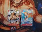 Bandai - 2 Card - One Piece - Nami, Ace manga mini, Nieuw