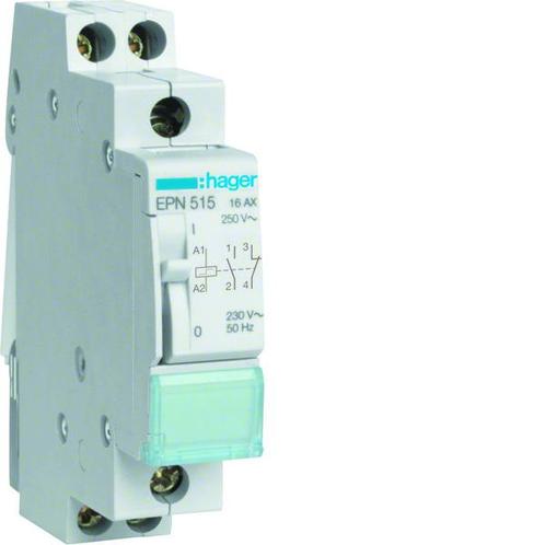 Hager EPN Bistable Relay - EPN515, Doe-het-zelf en Bouw, Elektriciteit en Kabels, Verzenden
