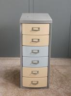 Commode - Métal, Chromé(e) - 6 Lades